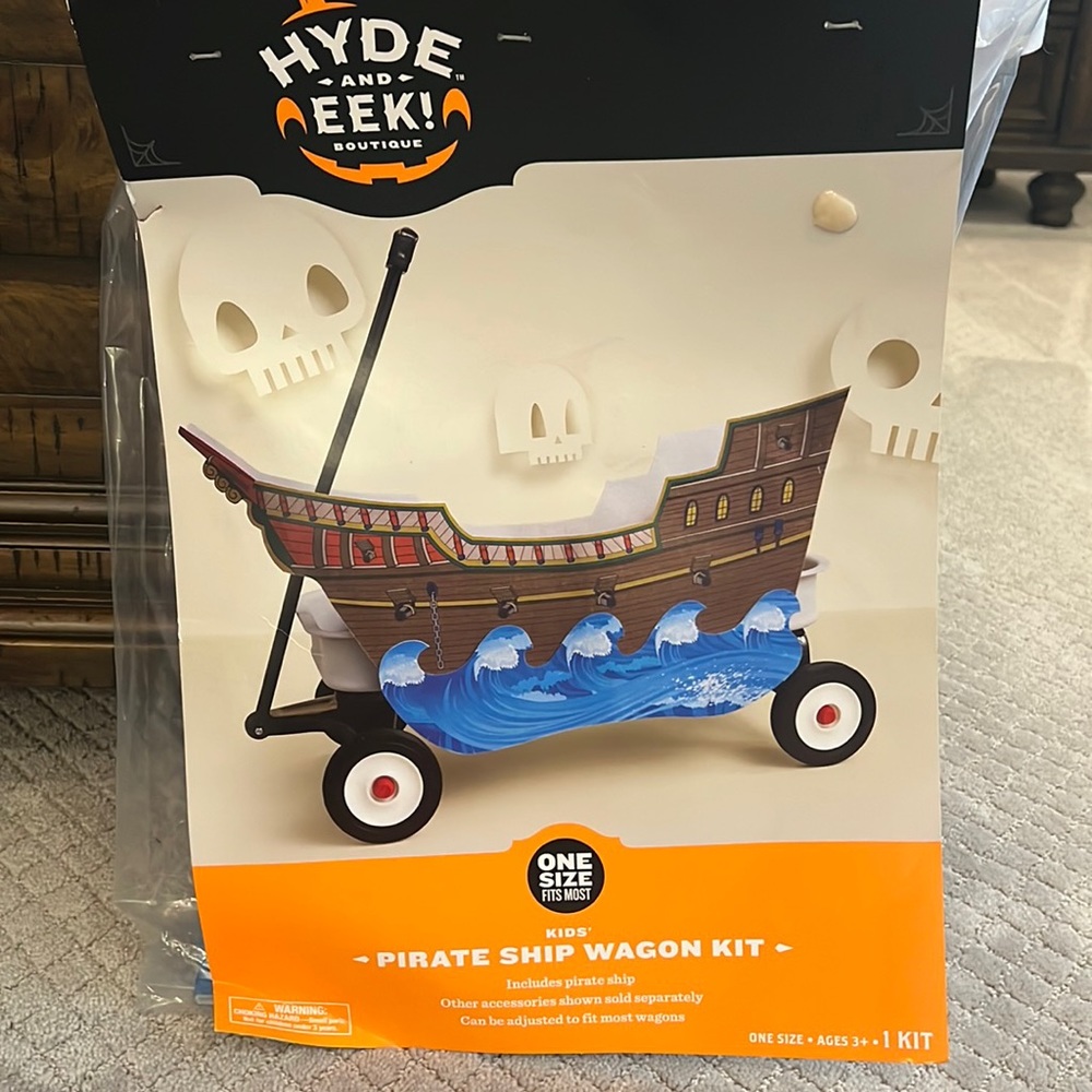 Pirate ship wagon kit